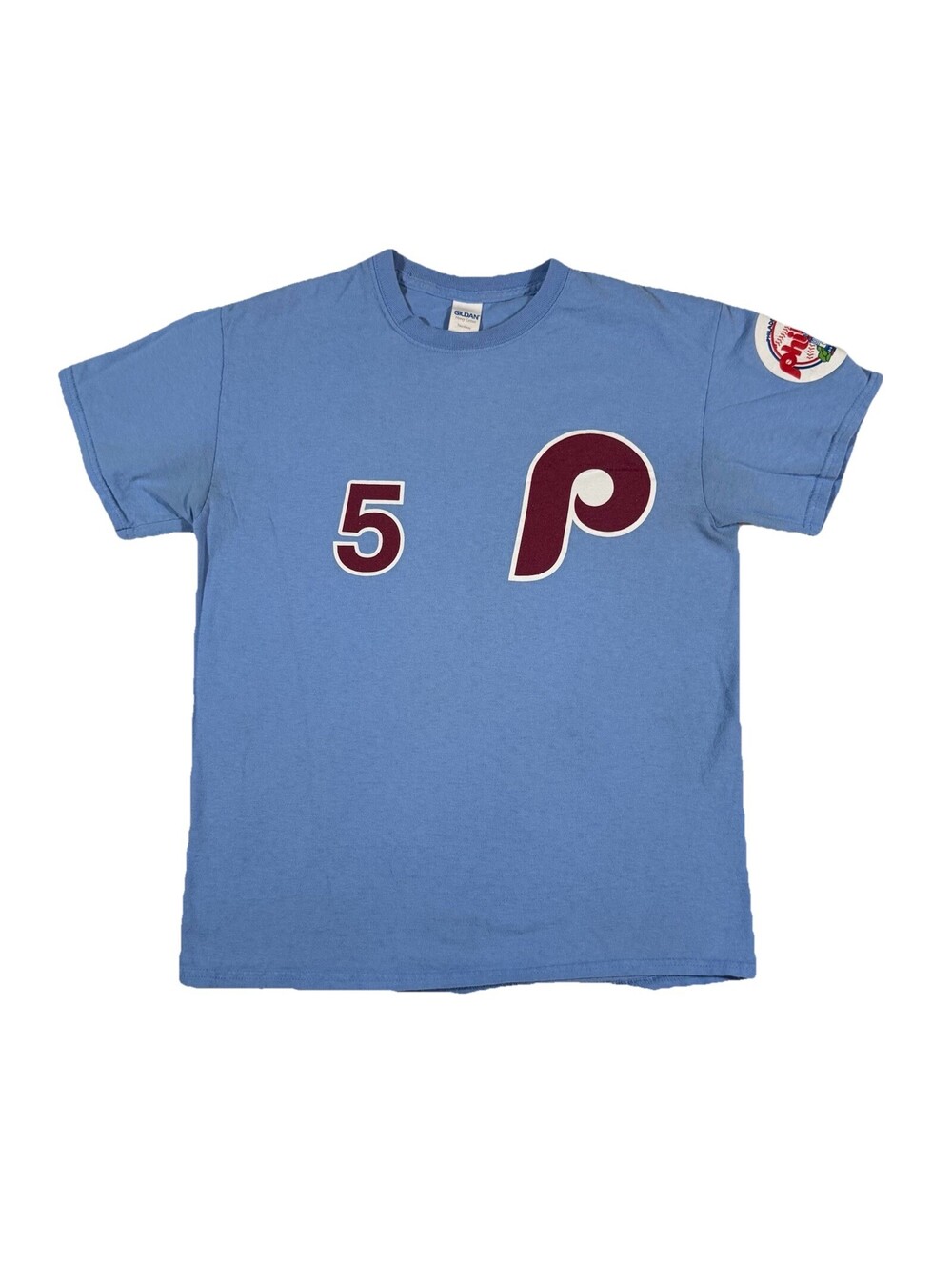 Philadelphia Phillies Nick Williams #5 SGA Tee Powder Blue Throwback Medium